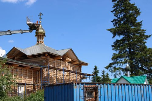 Югары Баграж чиркәвенә кач куелды һәм чаңнар изгеләндерелде