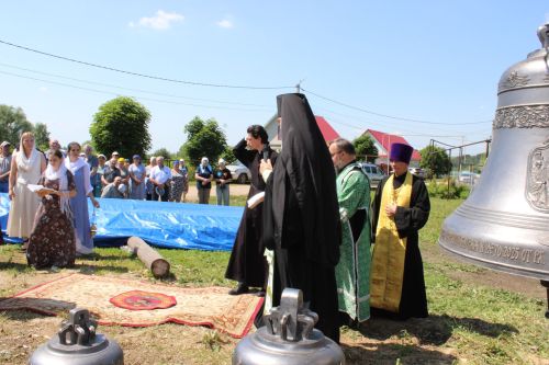 Югары Баграж чиркәвенә кач куелды һәм чаңнар изгеләндерелде