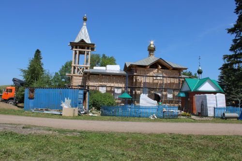 Югары Баграж чиркәвенә кач куелды һәм чаңнар изгеләндерелде