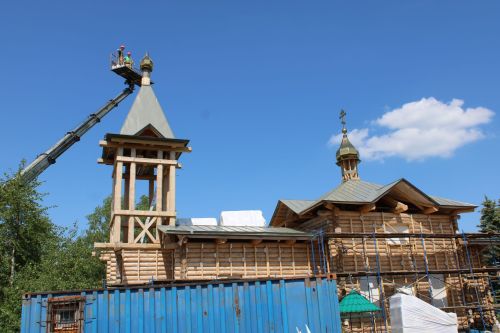 Югары Баграж чиркәвенә кач куелды һәм чаңнар изгеләндерелде