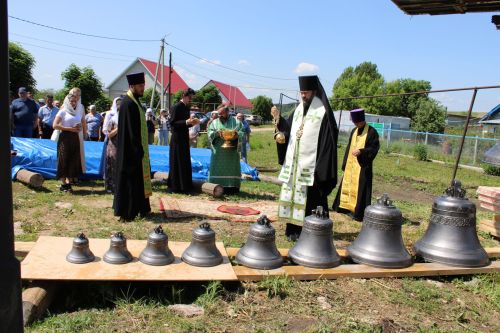 Югары Баграж чиркәвенә кач куелды һәм чаңнар изгеләндерелде