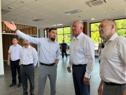 В Заинске торжественно открыли автовокзал после реконструкции