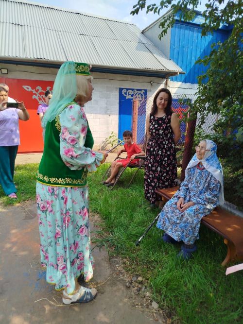 Шыкмайның тыл ветеранын 95 яшьлек юбилее белән котладылар
