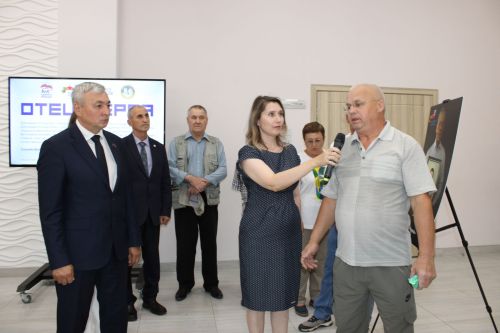 В Заинске открылась республиканская передвижная выставка «Отец героя»