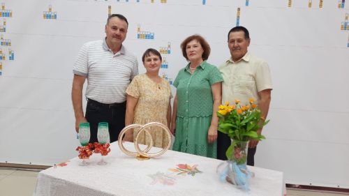 В селе Савалеево чествовали 11 пар юбиляров семейной жизни