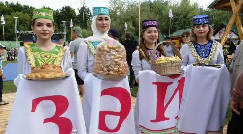 Заинцы приняли участие в Республиканском Сабантуе