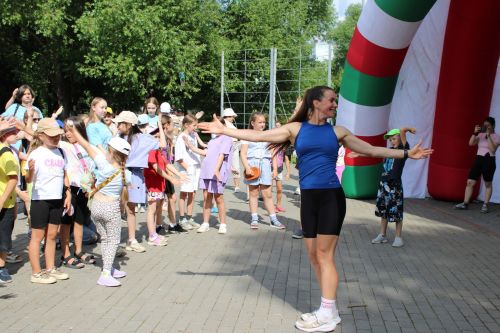 В День семьи, любви и верности в Заинске прошел праздник для детей