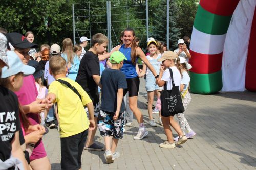 В День семьи, любви и верности в Заинске прошел праздник для детей