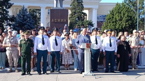 Заинская делегация приняла участие в церемонии принятия воинской присяги в Знаменске