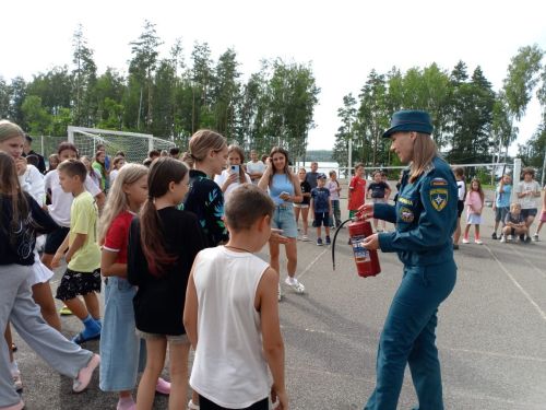 Пожарная безопасность в практике: в лагере «Ялта-Зай» прошли учения и творческий конкурс