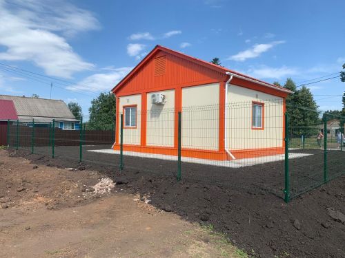 Новый ФАП строится в Верхнем Багряже: здоровье сельчан на первом месте