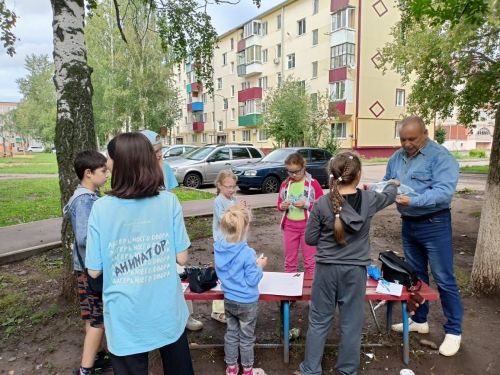 «Минем ишегалды лагере»на йөрүчеләр юл иминлеге хакында сөйләштеләр