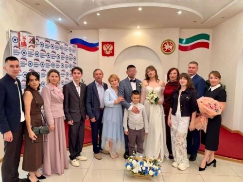 В Заинске состоялась свадьба участника спецоперации