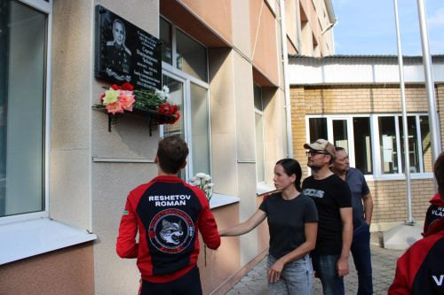 В Заинске почтили память Героя России Сергея Чебнёва