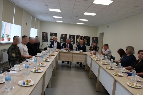 Зәйдә ялга кайткан хәрбиләр белән очрашу  узды
