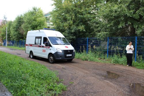 В Заинском городском суде отработали действия при пожаре