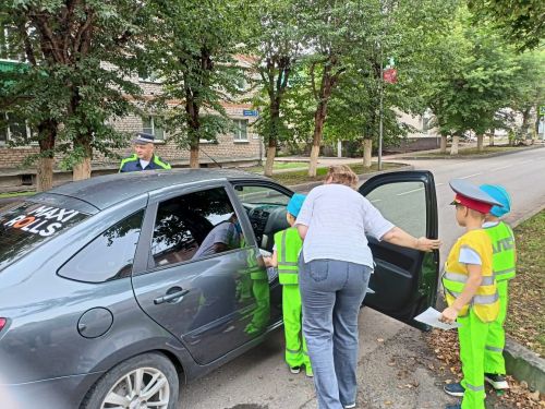 Зәйдә кечкенә инспекторлар патрульгә чыктылар