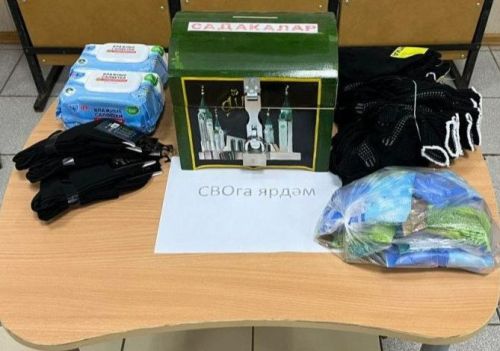 Жители Бегишево совместили выборы с помощью участникам СВО