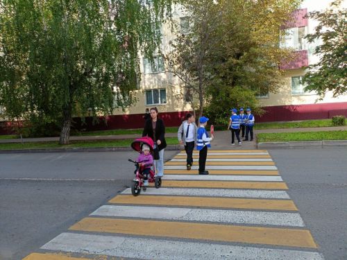 «Безопасный путь к знаниям: в Заинске стартовала акция «Безопасный переход»