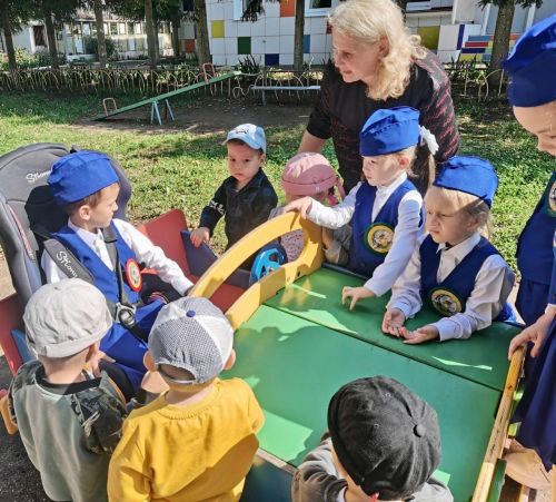 “Уймак кыз” бакчасында “Юлда баланың урыны – автокреслода” дигән дәрес узды