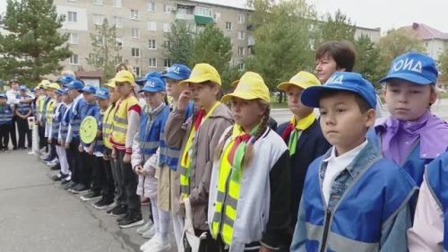 Юные инспекторы Заинска соревнуются за звание лучших в знании ПДД