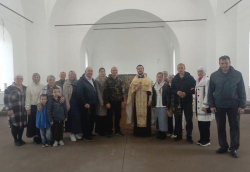 Хонехта булган Архистратиг Михаилны искә алу көнендә Олы Батрас авылында молебен узды