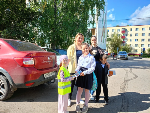 В детском саду «Алтынчеч» прошла акция по профилактике дорожно-транспортных происшествий