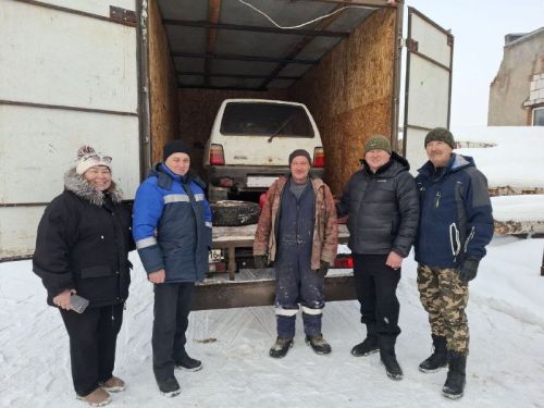 Зәйнең чик сакчылары штурм отрядына “Ока” автомобиле җибәрде