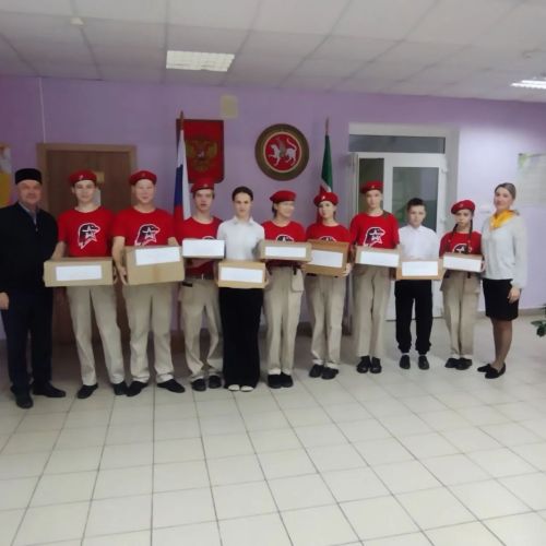 Югары Мәлем мәктәбе укучылары 5000 окоп шәме ясады