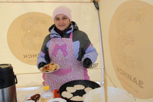 На роднике «Святой ключ» в Заинском районе в праздник Крещения было многолюдно