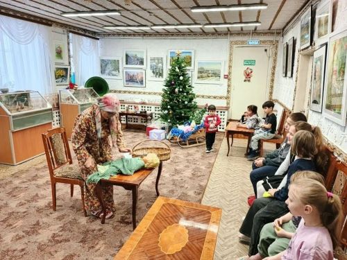 Рождественские забавы в Заинском музее