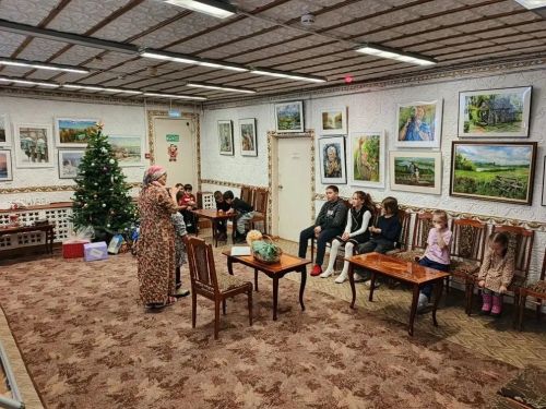 Рождественские забавы в Заинском музее