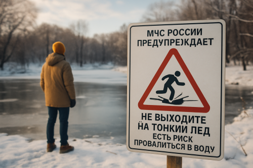 Что делать, если вы провалились под лед: инструкция к действию