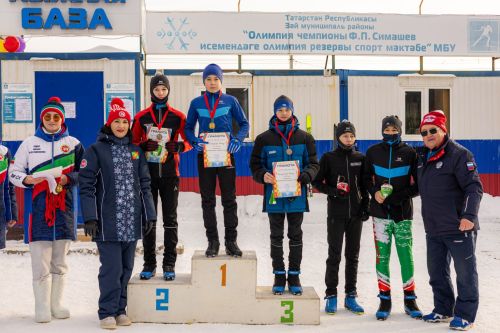 Рождественская лыжная гонка в Заинске собрала более 80 спортсменов