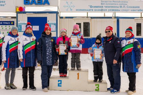 Рождественская лыжная гонка в Заинске собрала более 80 спортсменов