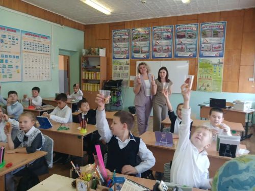 В Заинске второклассники узнали о пользе фрипсов