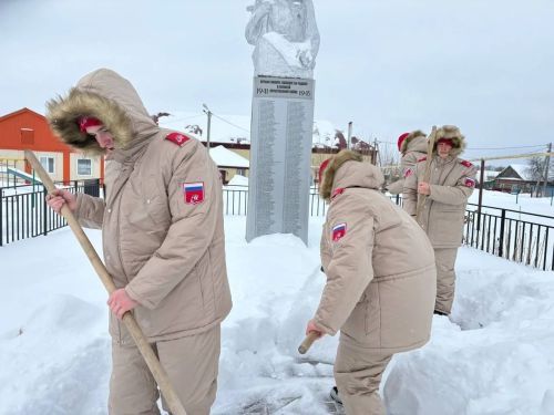 Юнармейцы Заинского района присоединились к акции «Верни Герою имя»