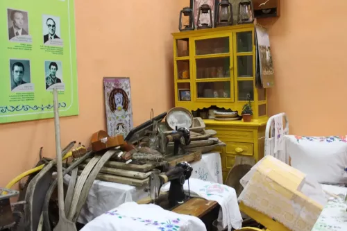 Музей в Бегишево Заинского района: самовары, мандолина брата писателя Аяза Гилязова и лестница 1895 года
