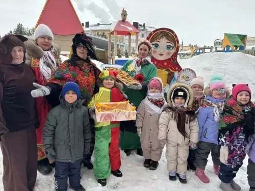 В детском саду «Шатлык» отметили Масленицу конкурсом блинов «Ай да блин!»