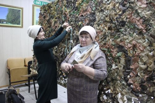 Бигешлеләр, маскировка челтәрләре үреп, Җиңүне якынайталар