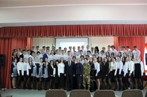 Зәй укучылары “Парламент дәресләре”ндә катнашты