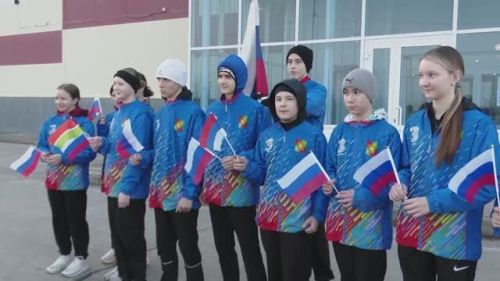 Воспитанники спортивной школы барс приняли участие в патриотическом забеге