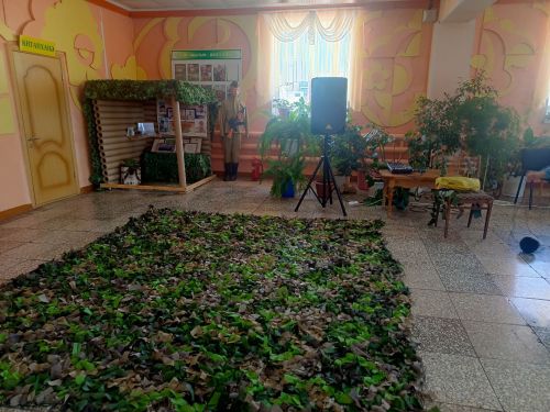 Имәнлебашта маскировка челтәрләре үрүчеләрне хөрмәтләделәр