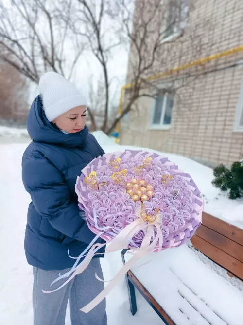 Айгуль Охотникова из Заинска создает «вкусные» букеты, необычные подарки и композиции из воздушных шаров