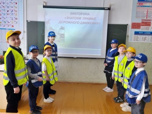 Игра-викторина по ПДД прошла для учеников в Сарсаз-Багряжской школе