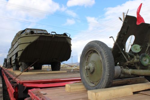 Зәйгә «Җиңү поезды» килде: Сугыш тарихы 10 вагонда