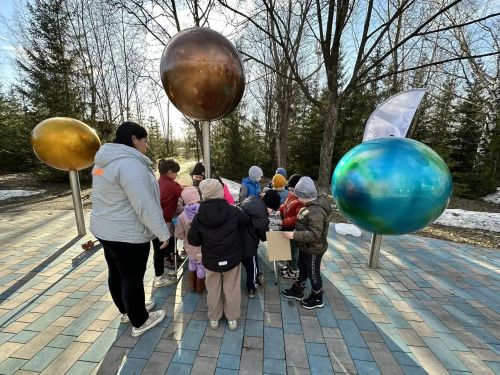 Юные заинцы прикоснулись к космосу в преддверии 65-летия эры Гагарина