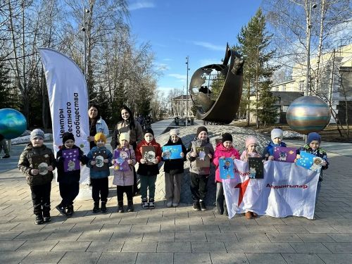 Юные заинцы прикоснулись к космосу в преддверии 65-летия эры Гагарина