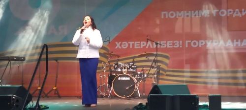 Патриотик җырлар яңгырады