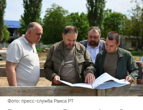 Песошин и Сафаров оценили ход восстановления  соцобъектов и строек в ЛНР